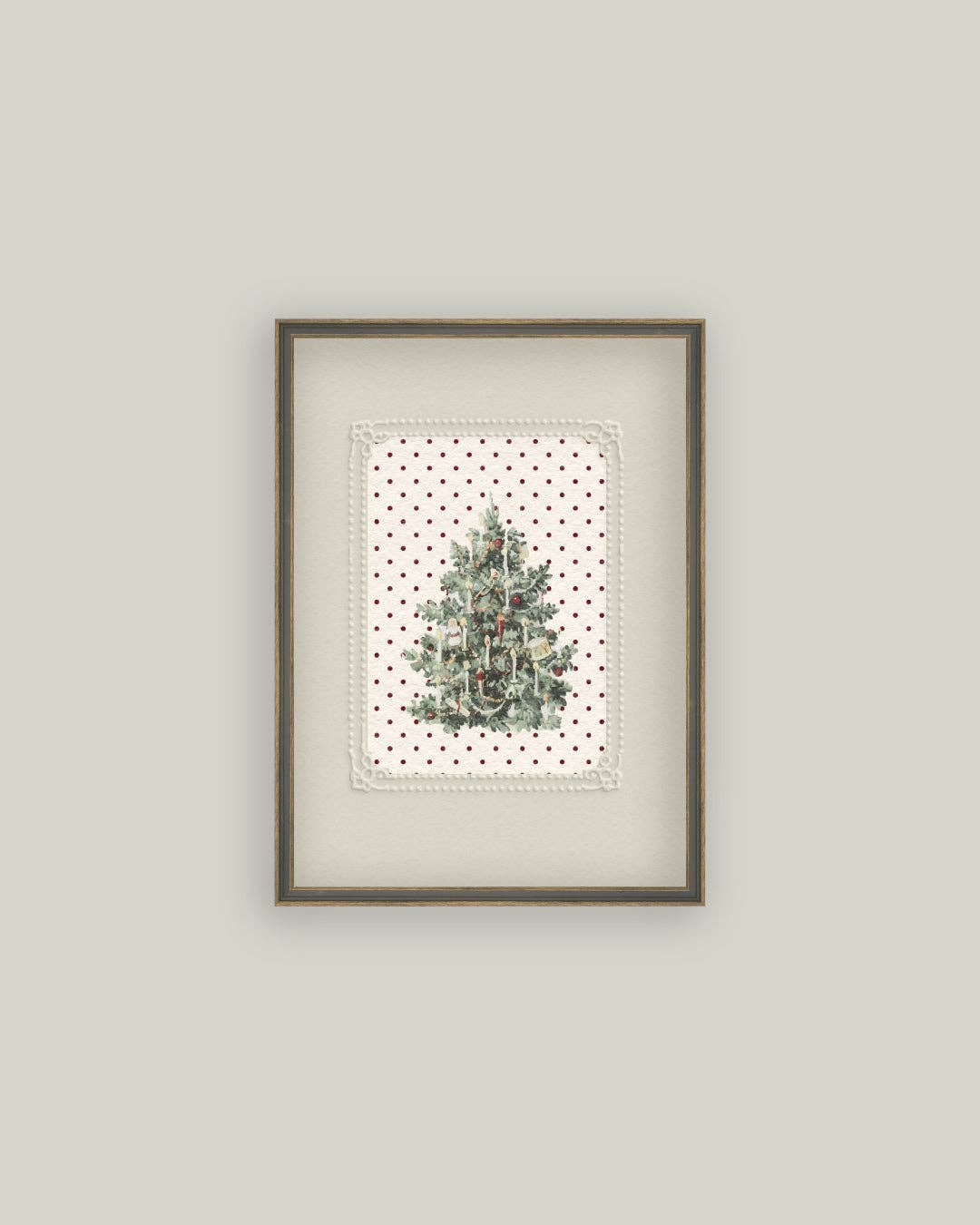 Vintage Polka Dot Tree