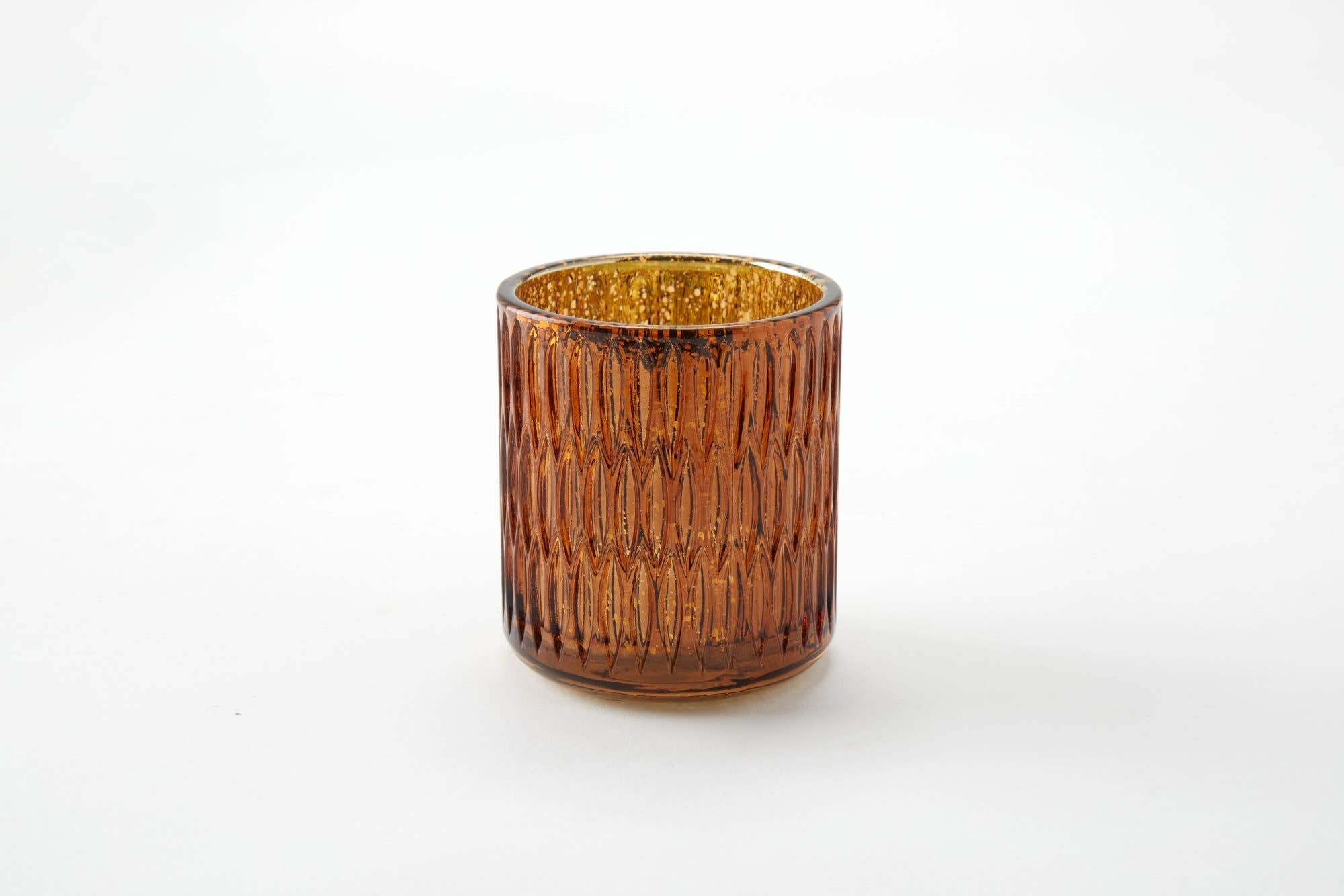 Marcy-Metallic Copper Votive Candle Holder