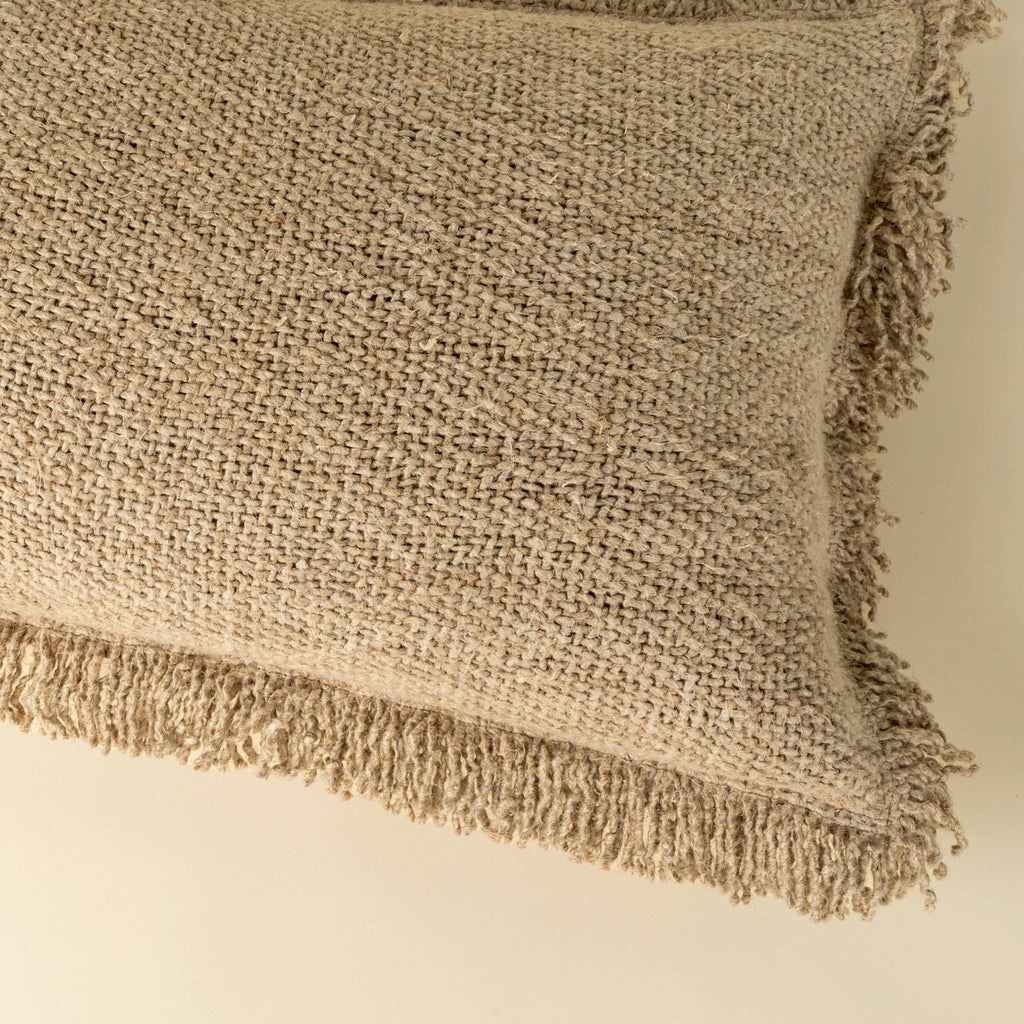 16x24 Linen Fringe Pillow