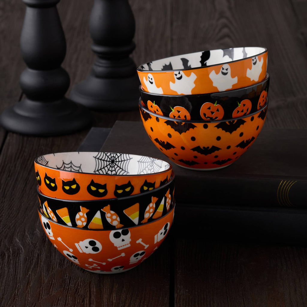 Halloween All Purpose Bowl 5" 6 asst.