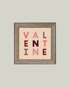 Valentine Framed Antique Art