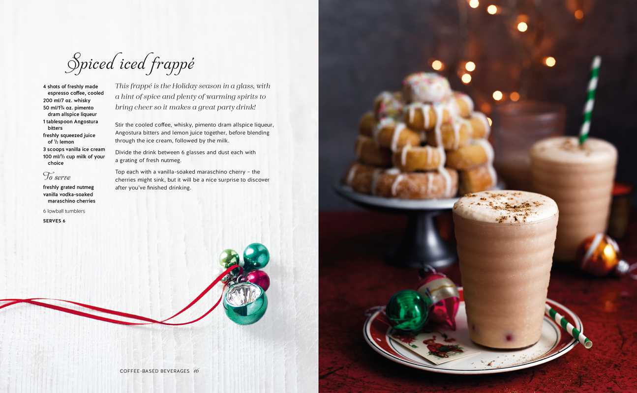 Festive Coffee Shop Drinks