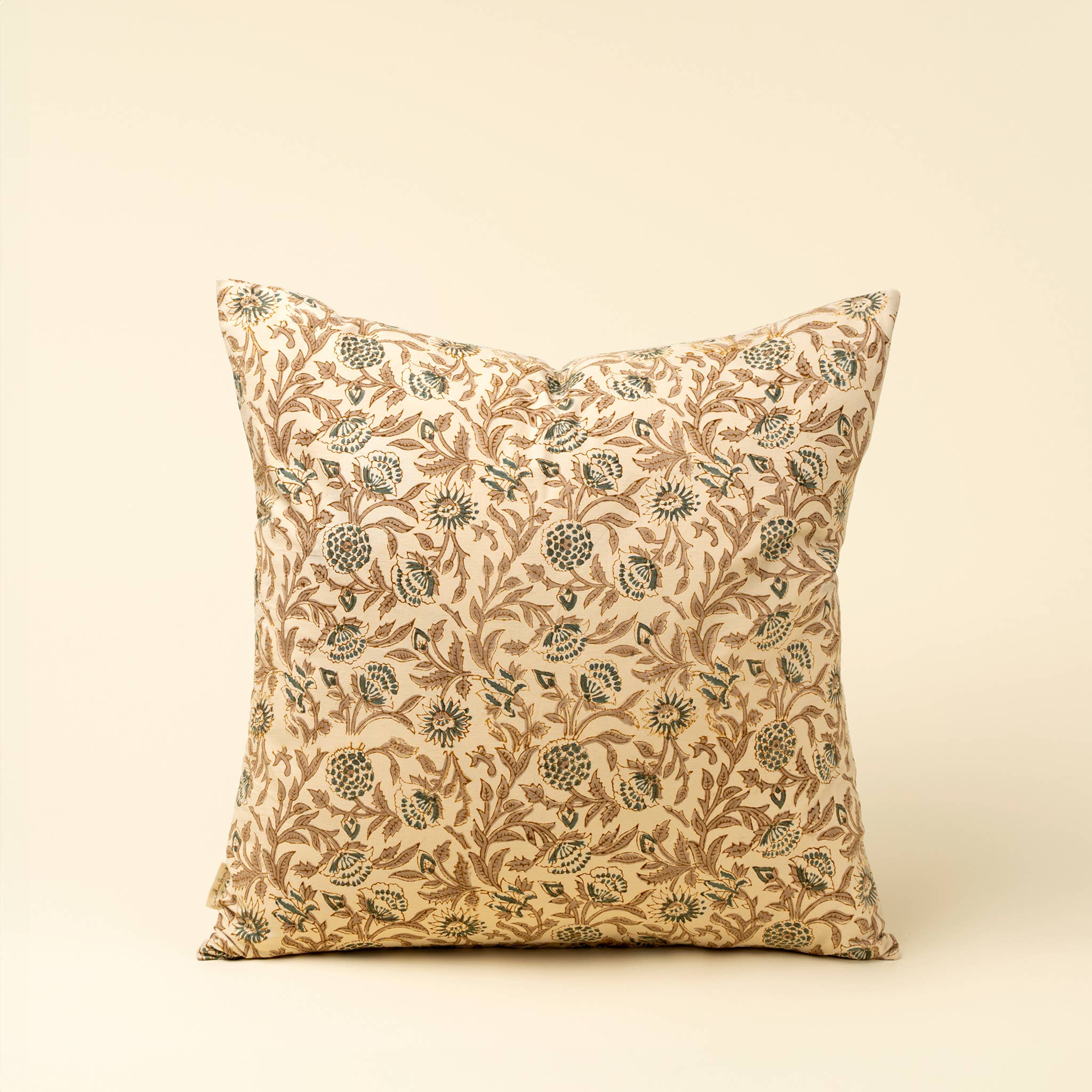 20x20 Sundari Block Print Pillow