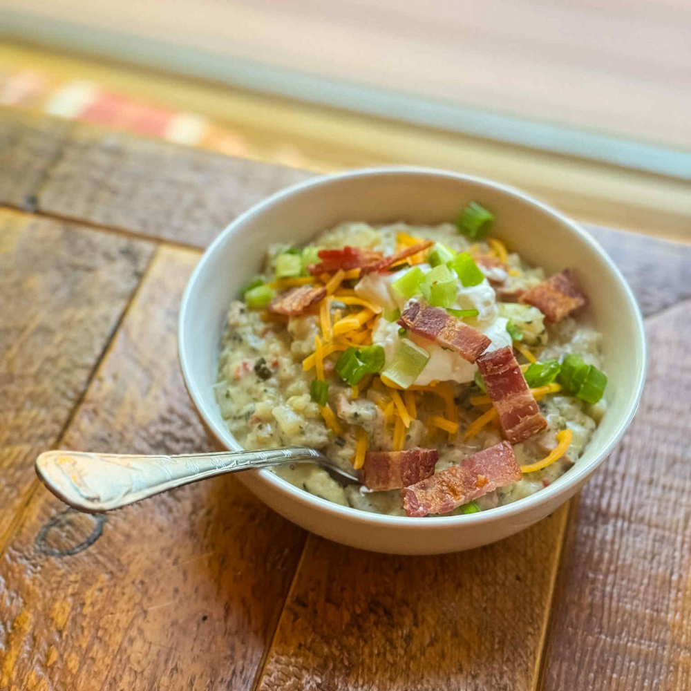 Rocky Mountain Trail Loaded Potato Soup