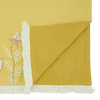Embroidered Meadow Decorative Table Runner