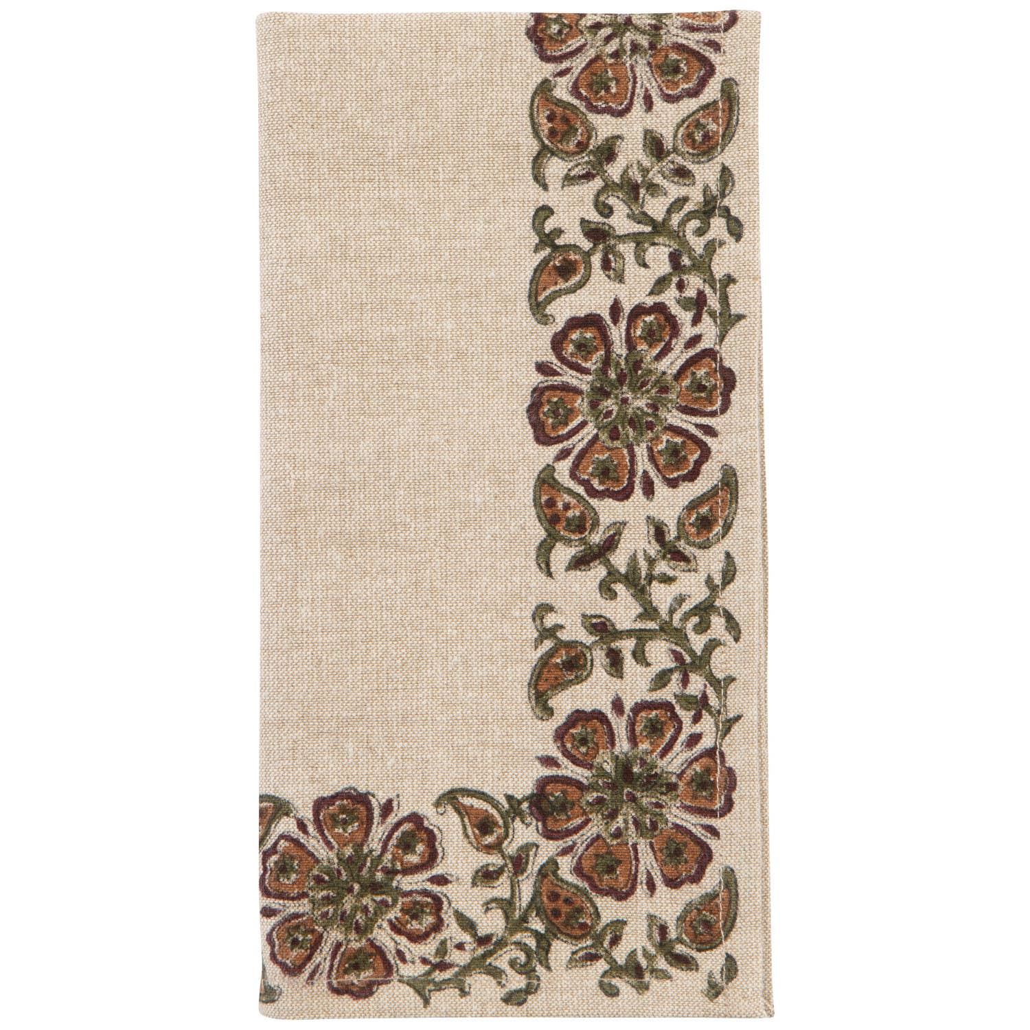 Elysian Block Print Napkins Set/4