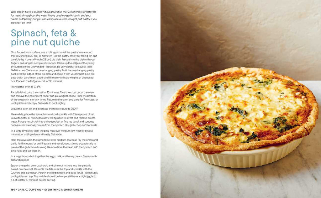 Garlic, Olive Oil + Everything Mediterranean by Daen Lia