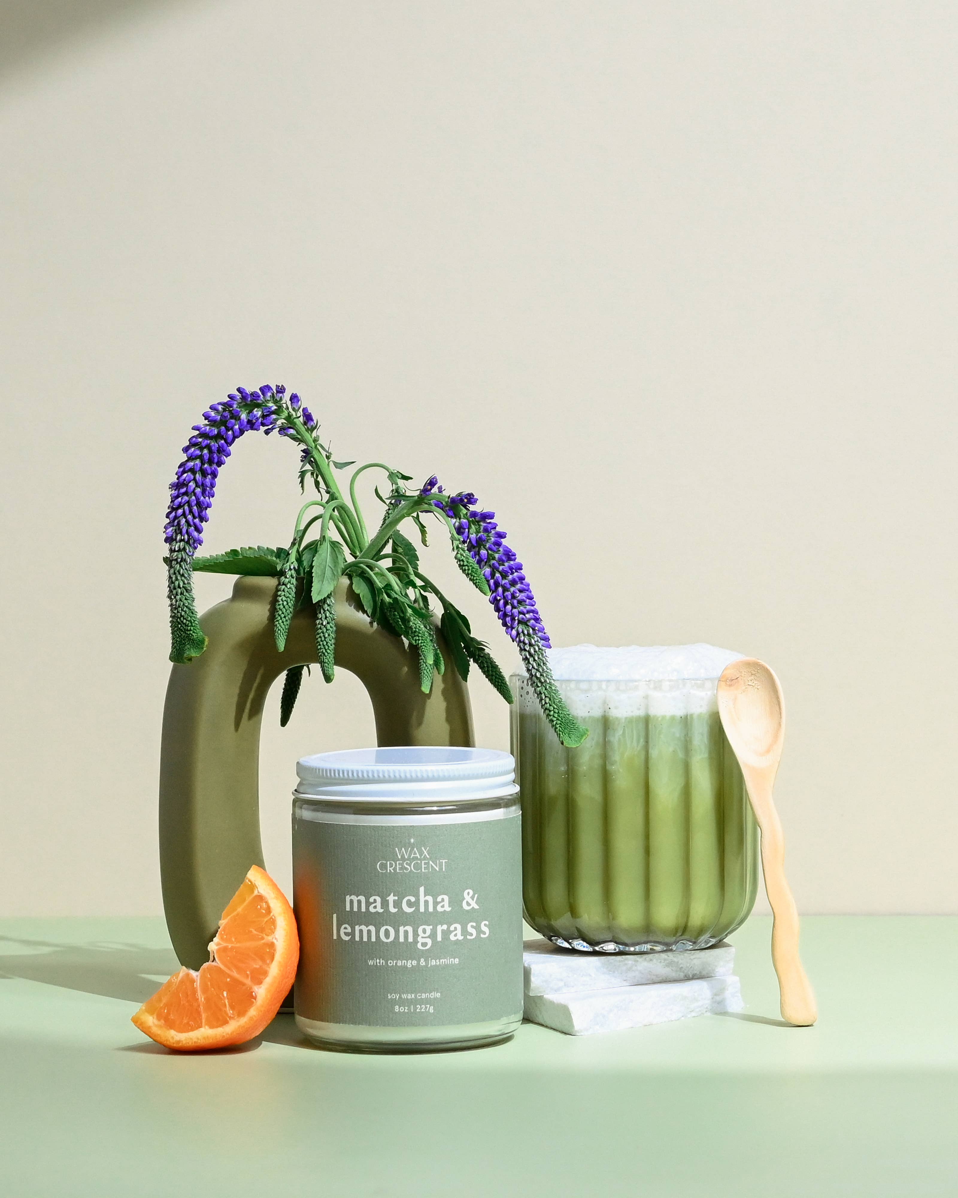Matcha & Lemongrass Soy Wax Candle
