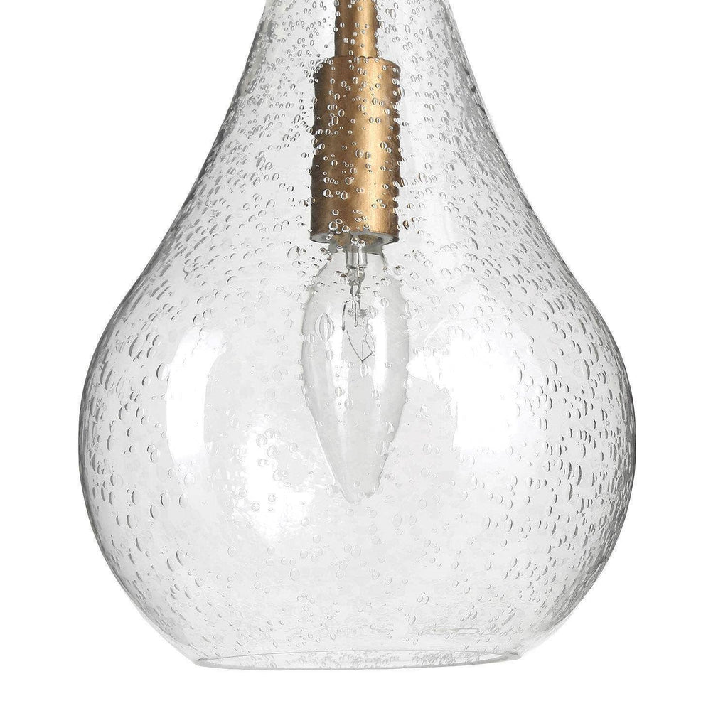 Tethyne 1-Light Gold Pendant Light