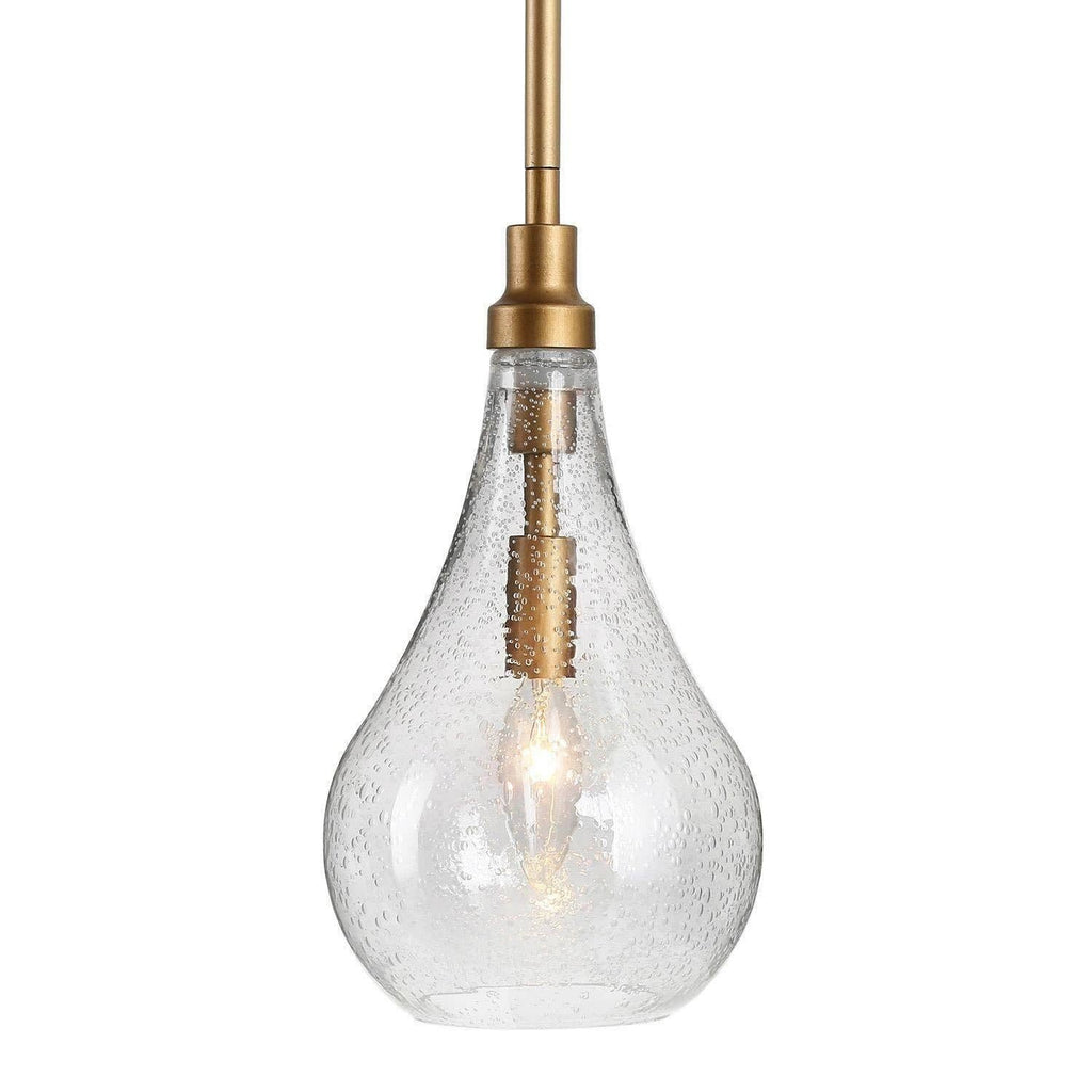Tethyne 1-Light Gold Pendant Light