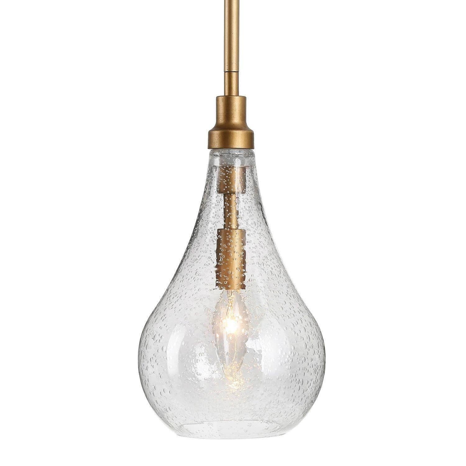 Tethyne 1-Light Gold Pendant Light