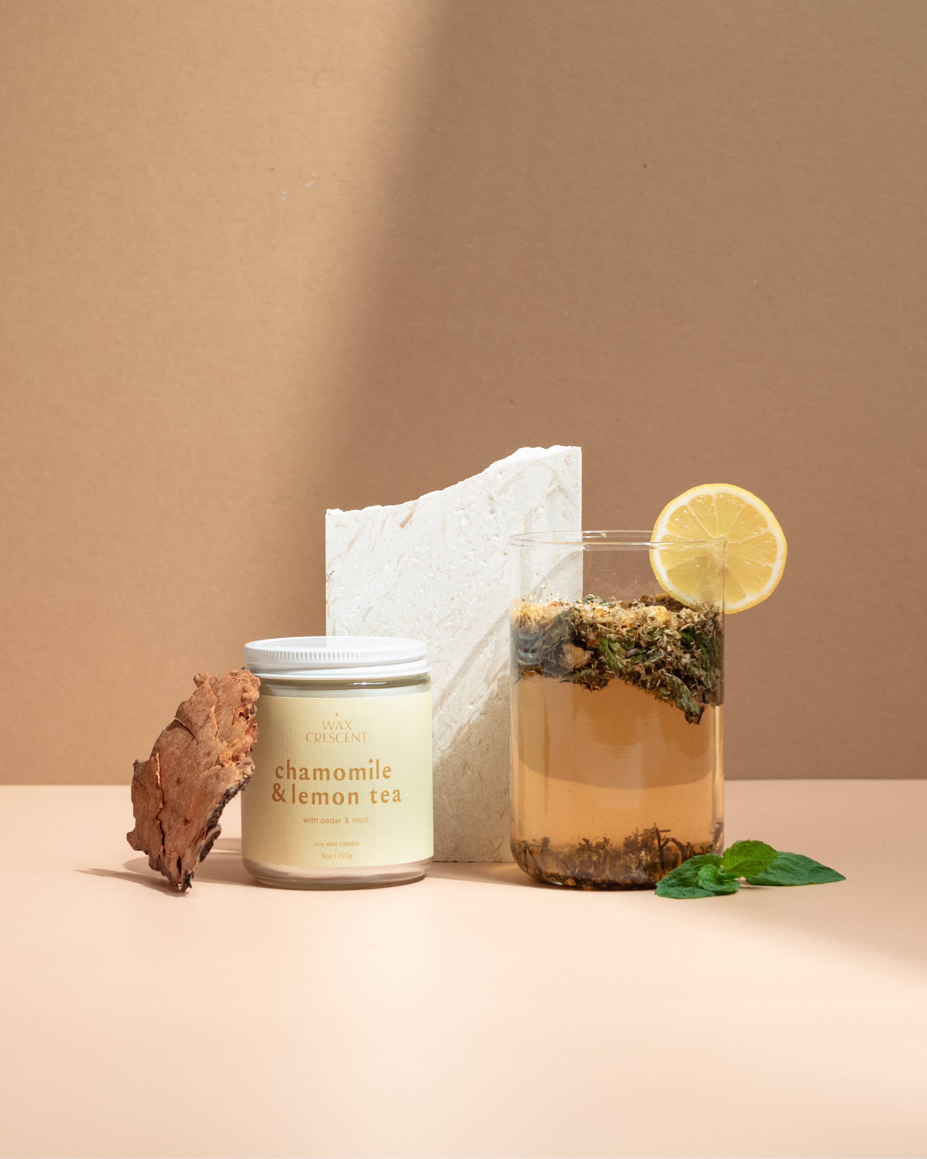 Chamomile & Lemon Tea Soy Wax Candle