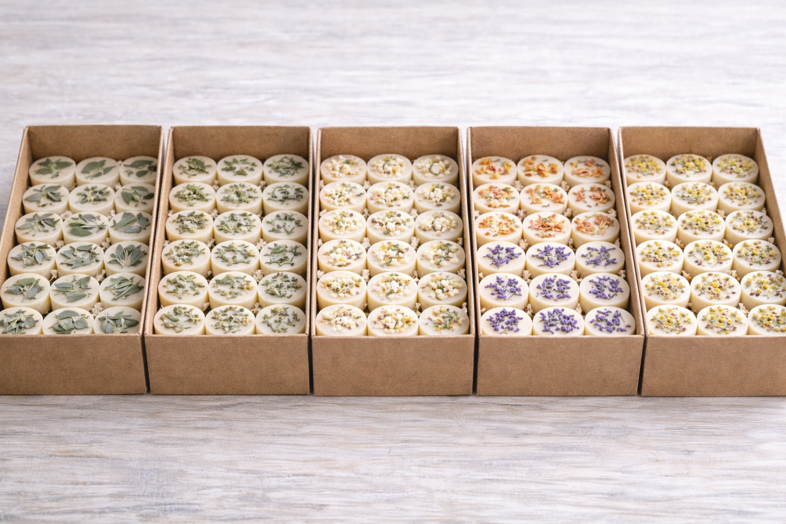 Botanical Wax Melt Rounds