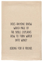 Being Friends With You Tea Towel