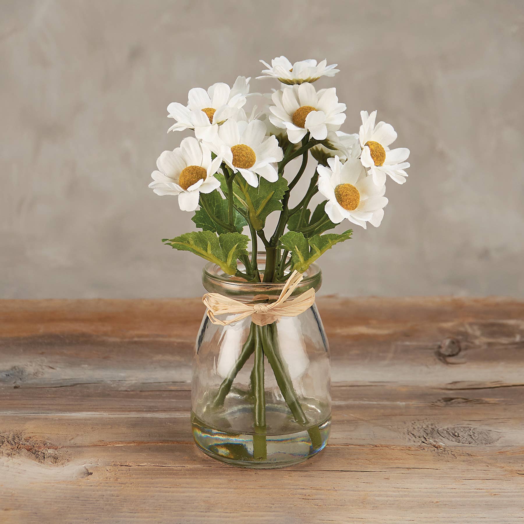 White Daisies Vase