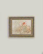 Small Garden Framed Antique Art