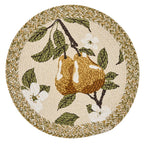 Golden Pear Printed Braided Placemat