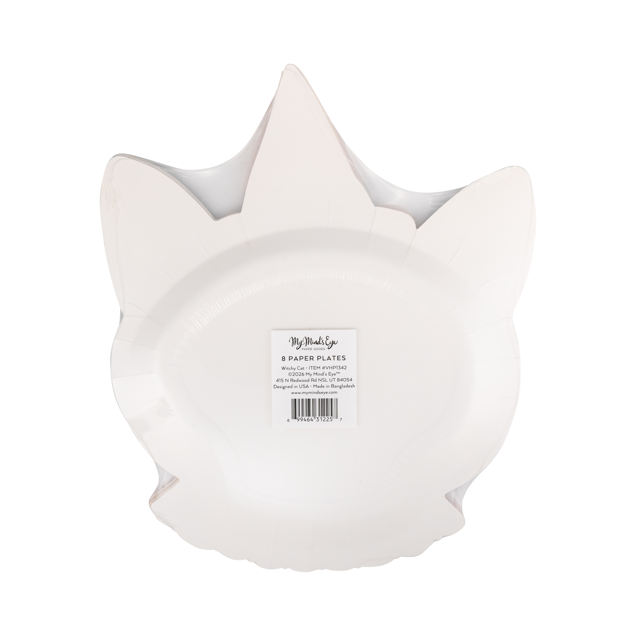 Vintage Witchy Cat Plate