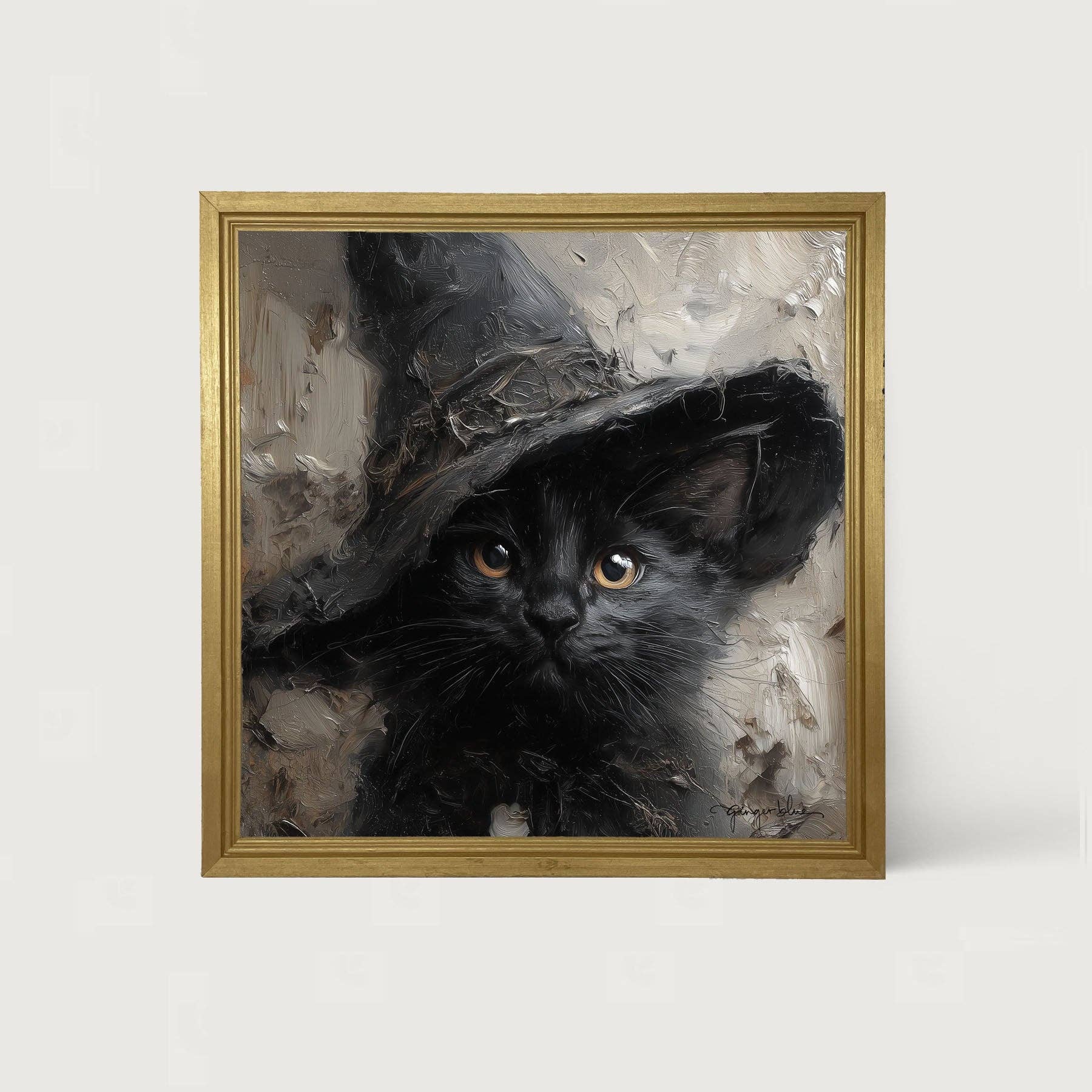 Witch Hat Black Cat