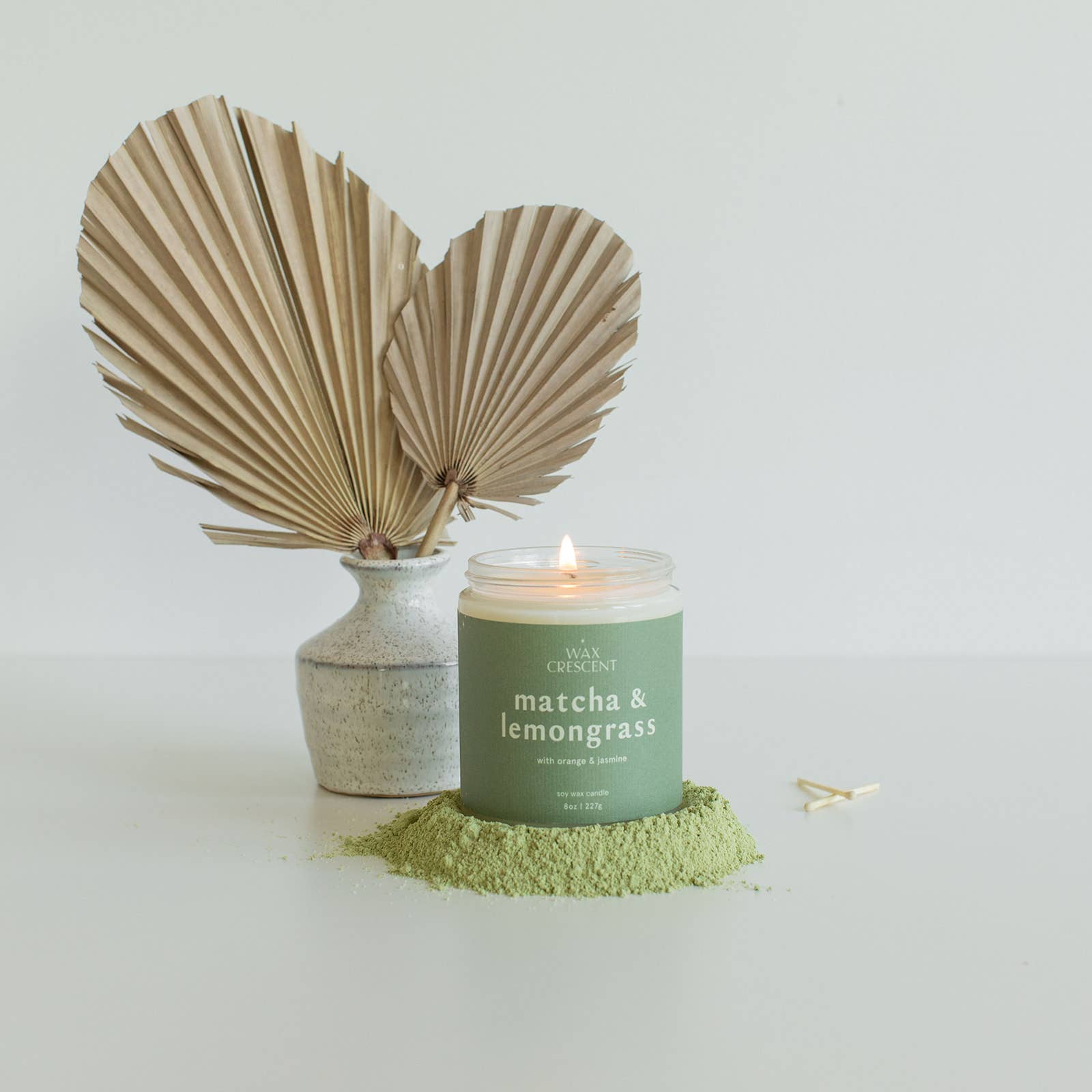 Matcha & Lemongrass Soy Wax Candle