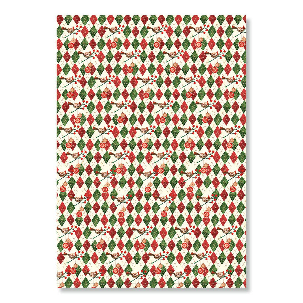 Nutcracker Christmas Wrapping Paper Book
