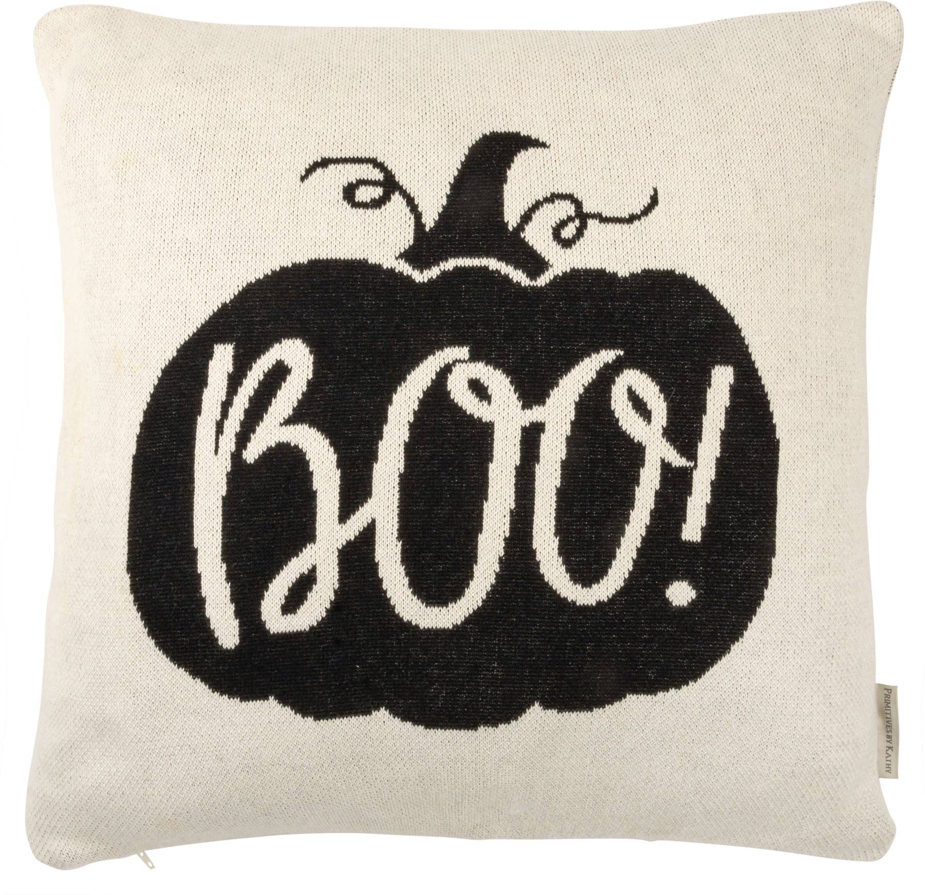 White Boo Pillow