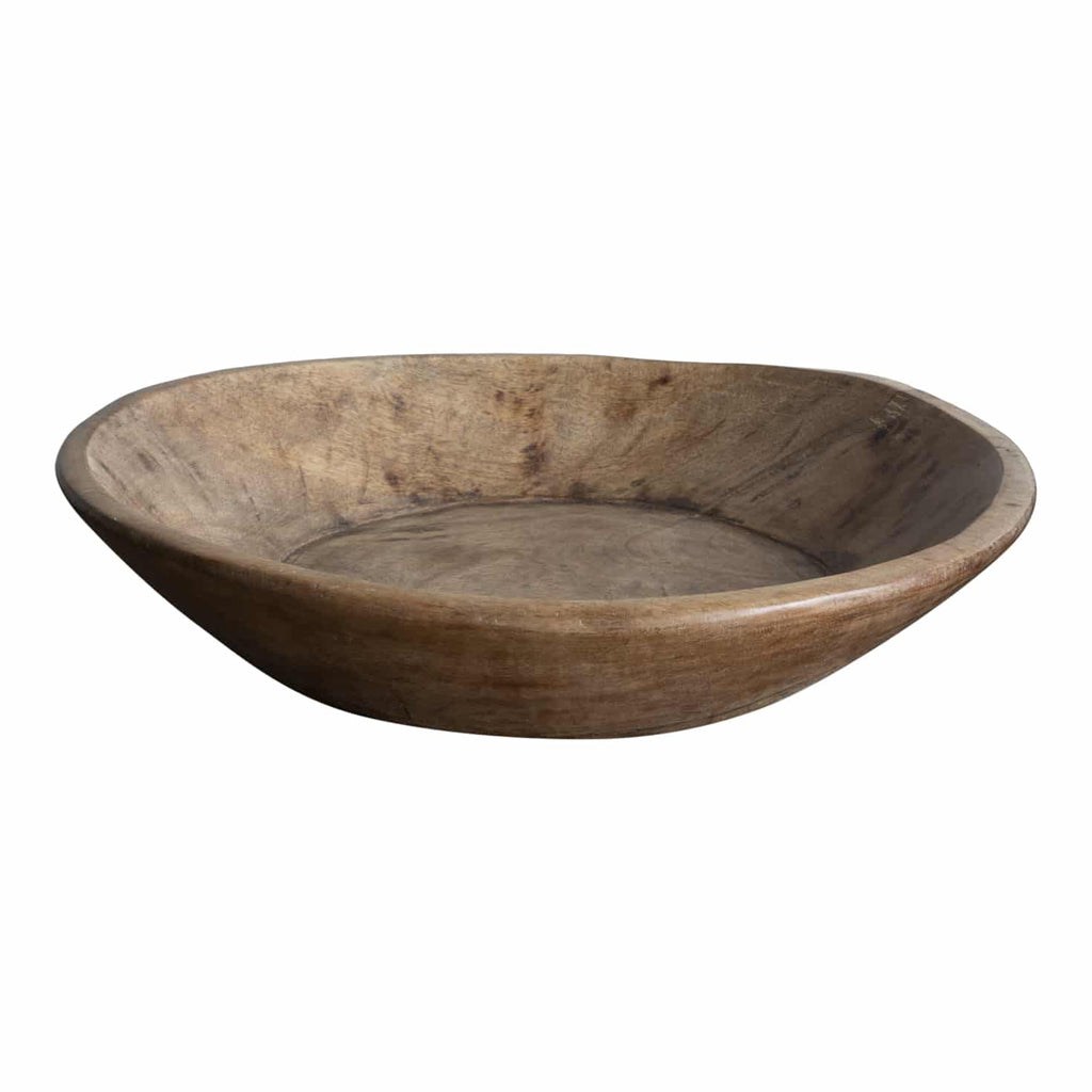 Found Dough Bowl Natural Med