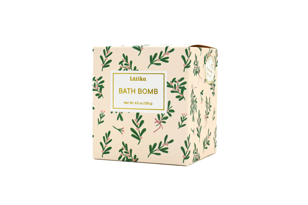 Holly Christmas Bath Bomb