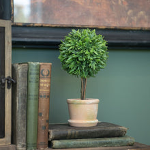 9" Grassy Topiary Tree - Faux Plant Decor