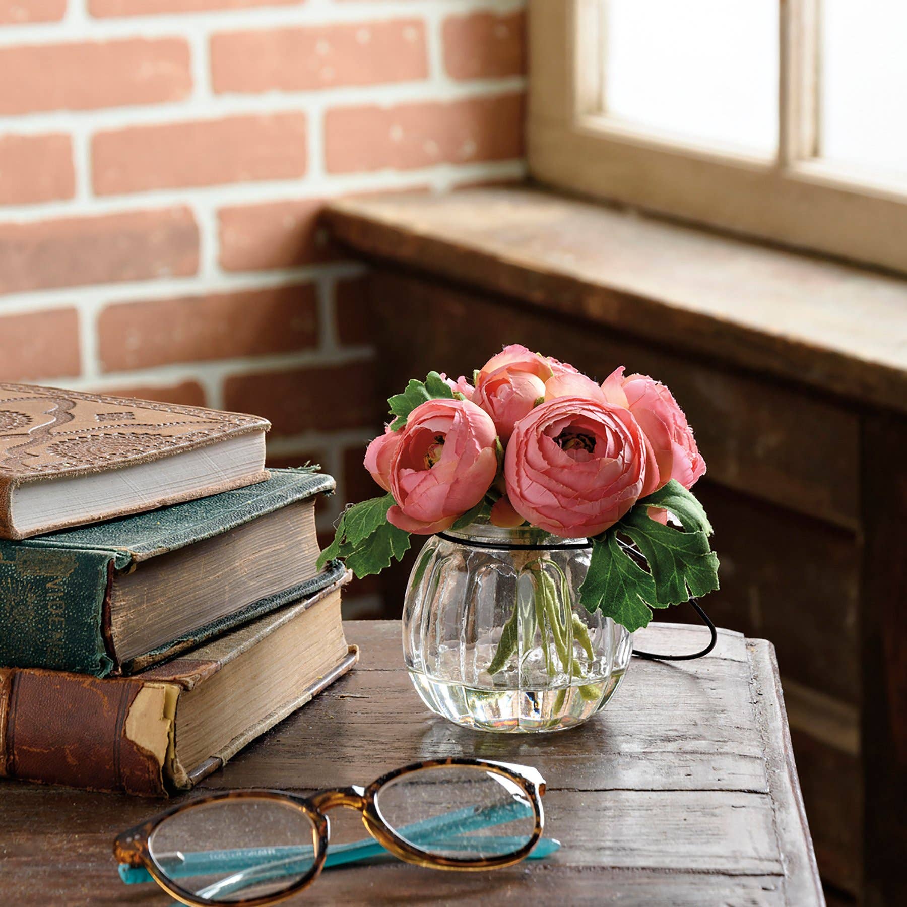 Pink Ranunculus Vase