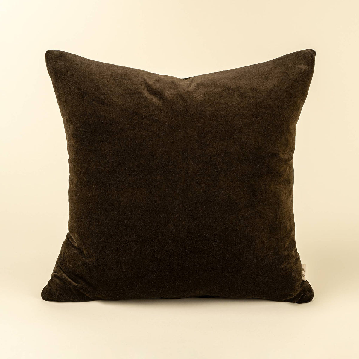 20x20 Vera Luxe Velvet Pillow Green