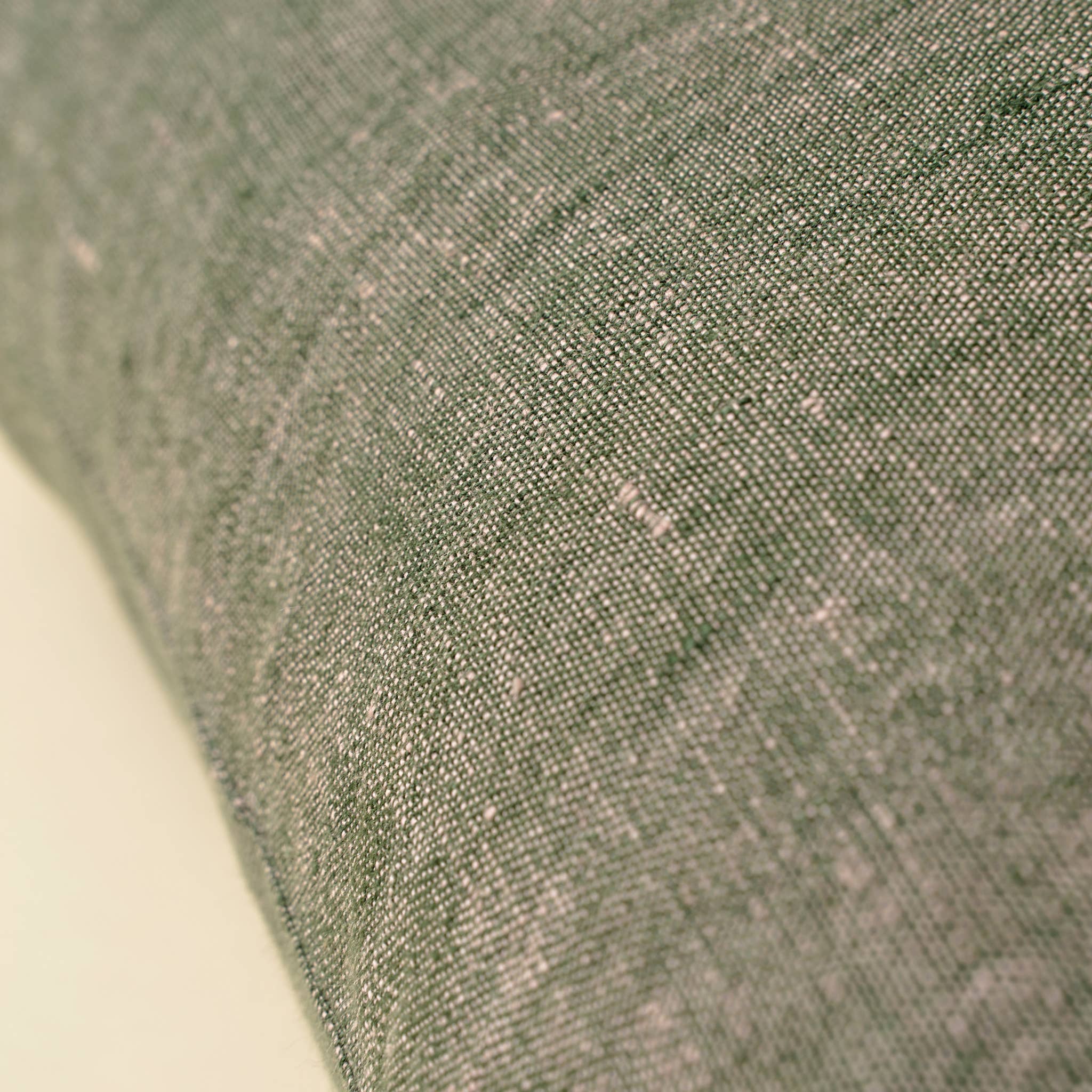 20x20 Linen Chambray Pillow -Green