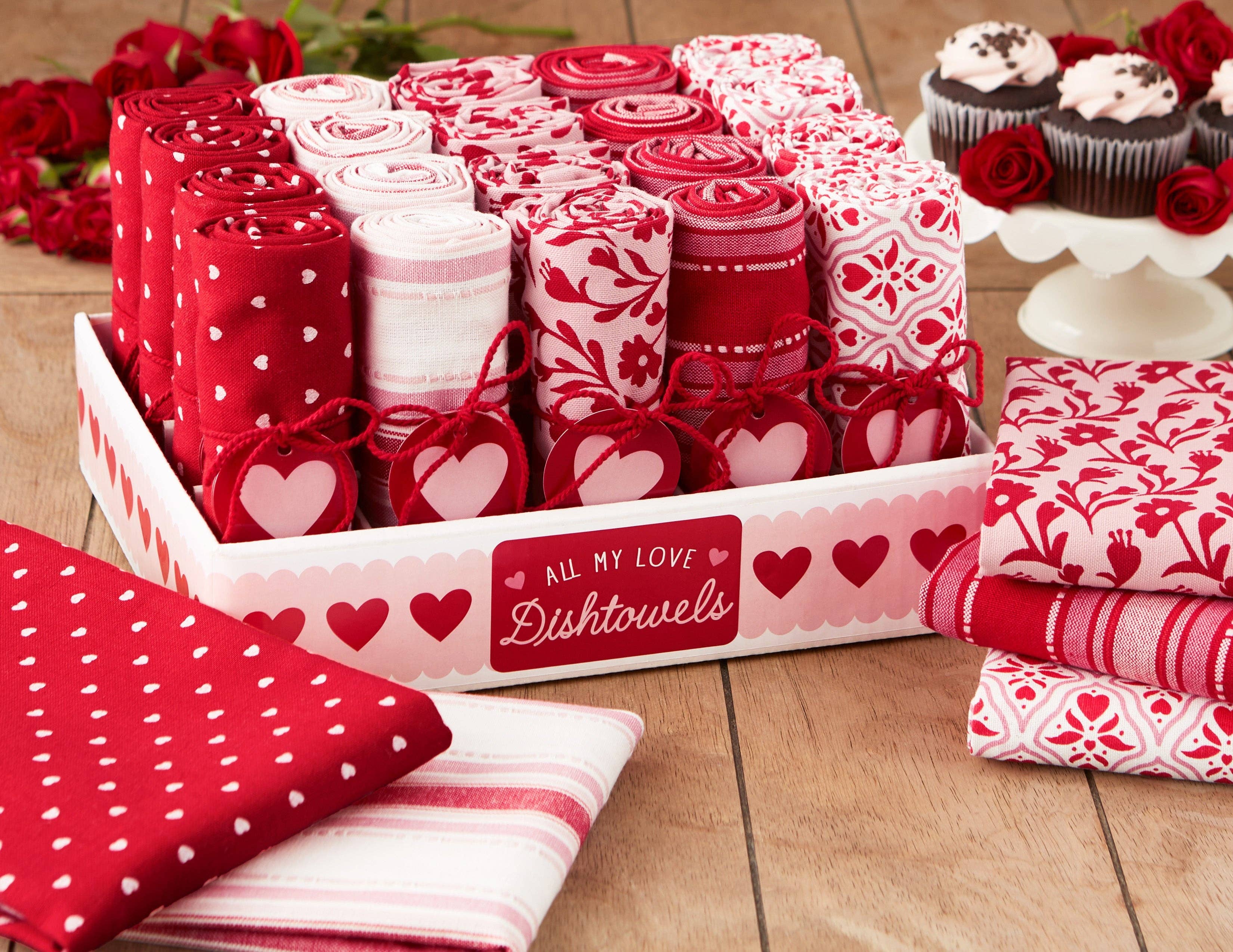 All My Love Assorted Dishtowels- PDQ