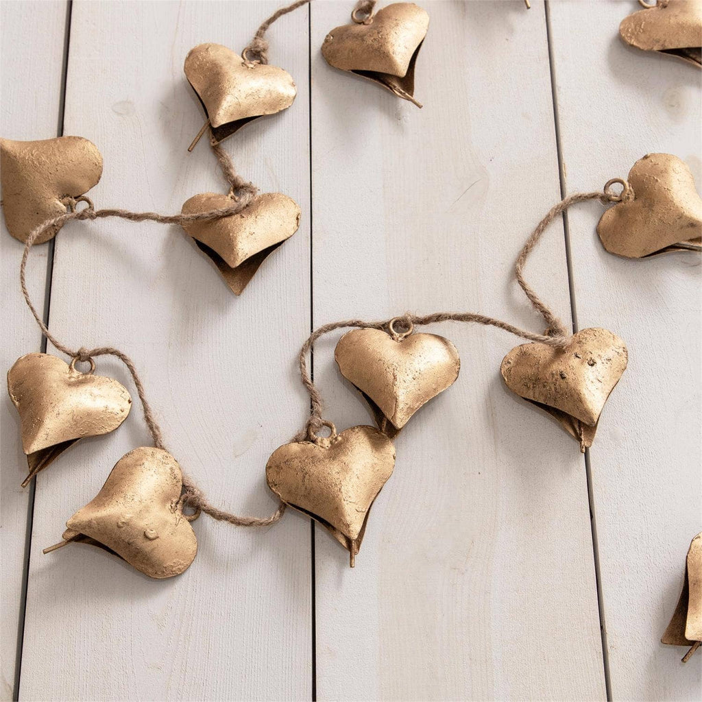 Garland - Heart Shaped Bells