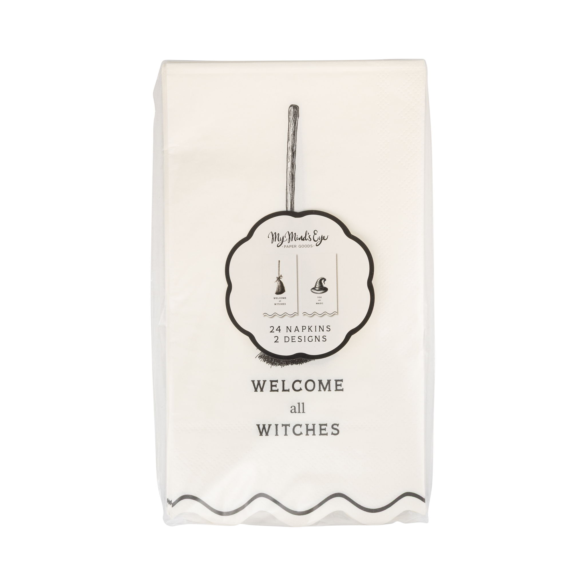 Welcome Witches Dinner Napkin Set