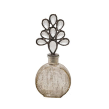 9" Glass Bottle with Zinc Alloy Stopper