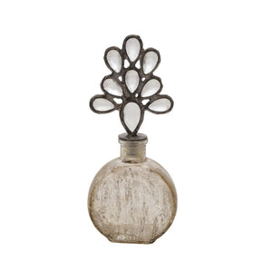 9" Glass Bottle with Zinc Alloy Stopper