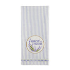 Flower Market Embellished Dishtowel