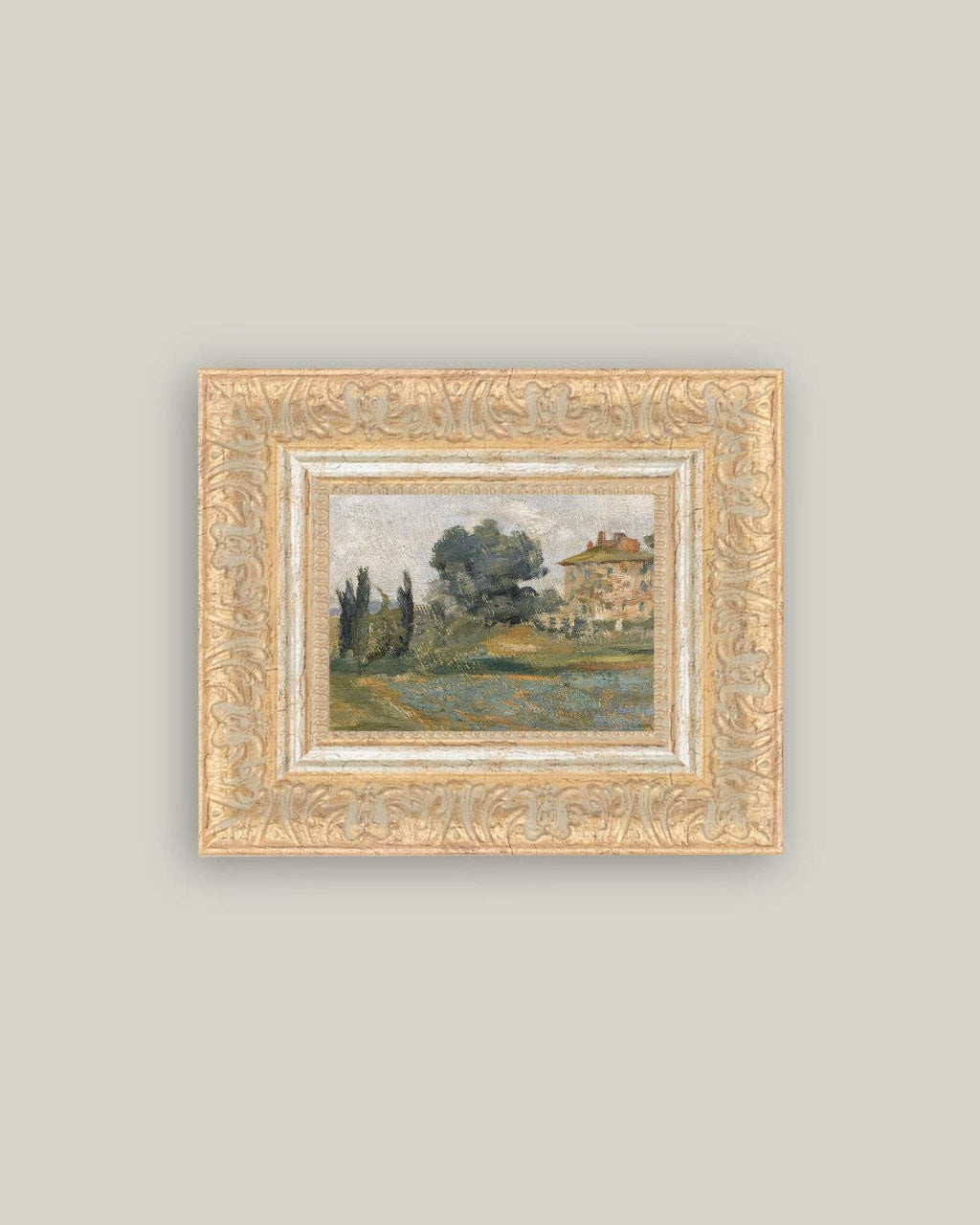 In The Hills Framed Antique Art