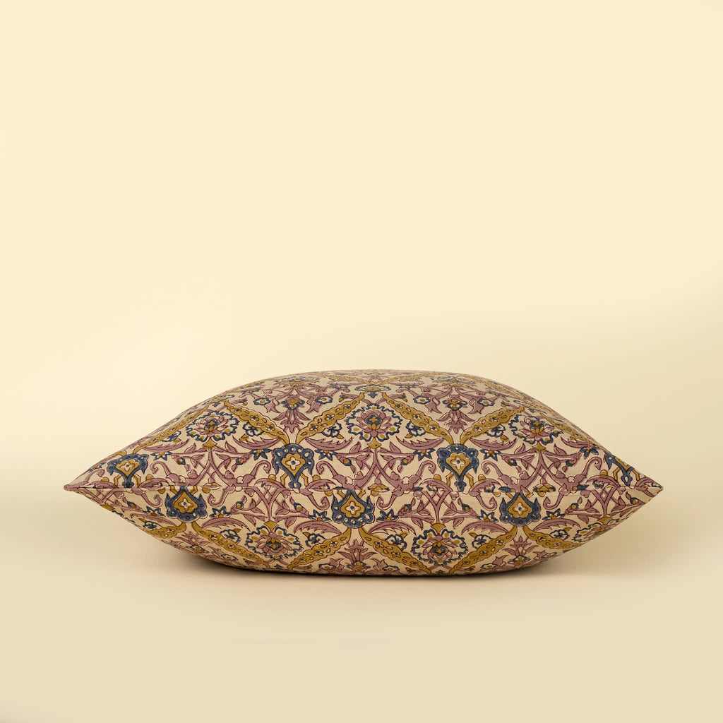 20x20 Luna Vine Block Print Pillow