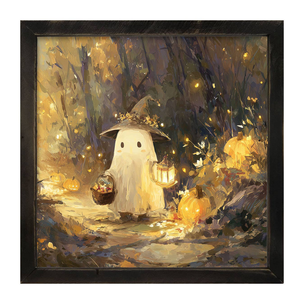 Halloween Friends - Ghost on Path