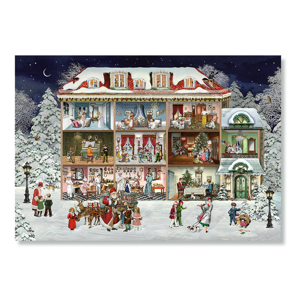 A Wonderful Christmas House Advent Calendar Jigsaw Puzzle