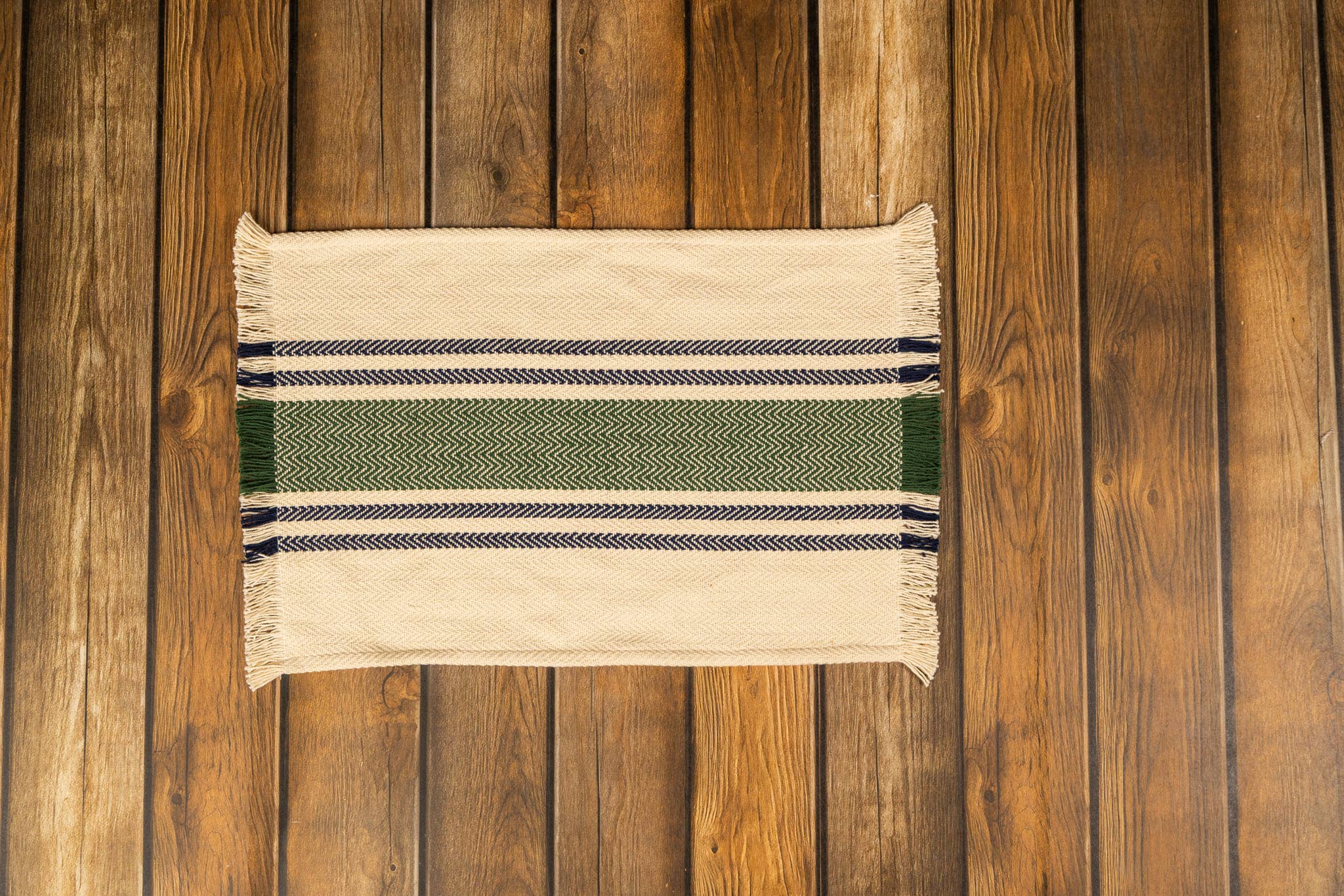 Placemat - Green And Navy
