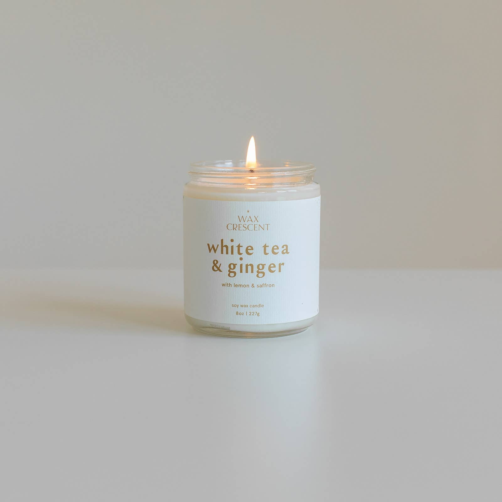 White Tea & Ginger Soy Wax Candle