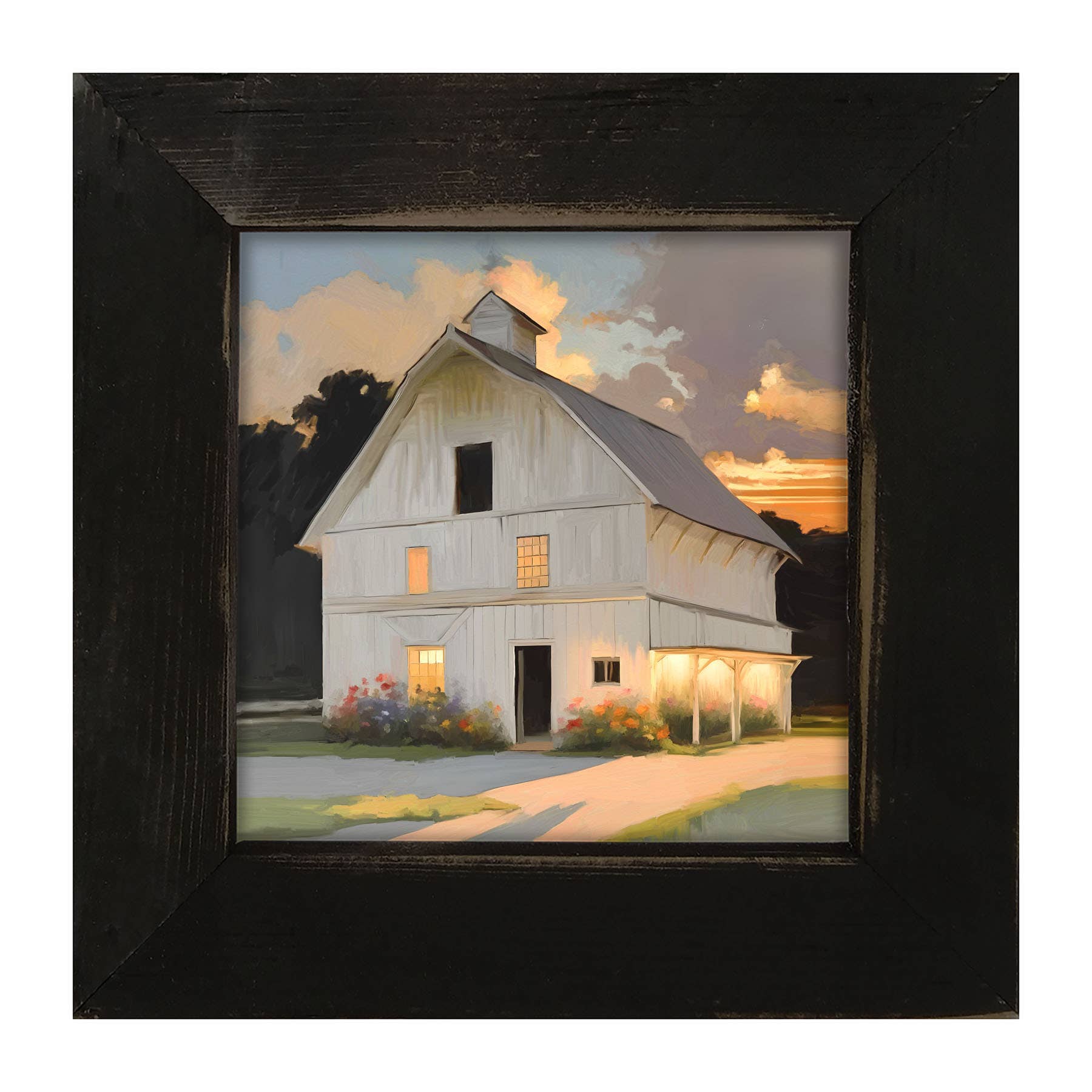 Barn at Sunset