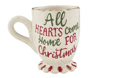 Christmas Farm Pedestal Mugs