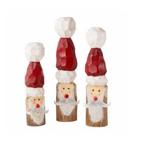 Santa Wood Block