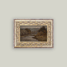 Autumn River Framed Antique Art - 20" x 11" pic 3