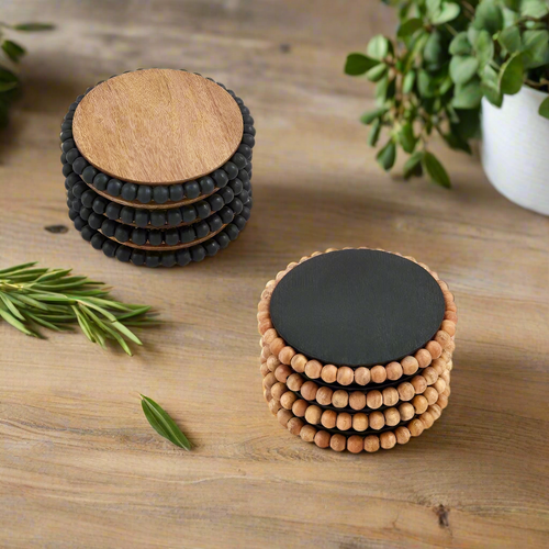 Beaded Coaster Set