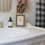 Bird Framed Antique Art pic 4